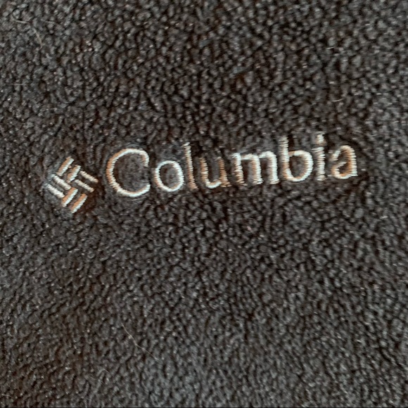 Columbia Black Full Zip Fleece Jacket Women’s Size M - Picture 5 of 6